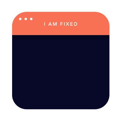 Position fixed © froont